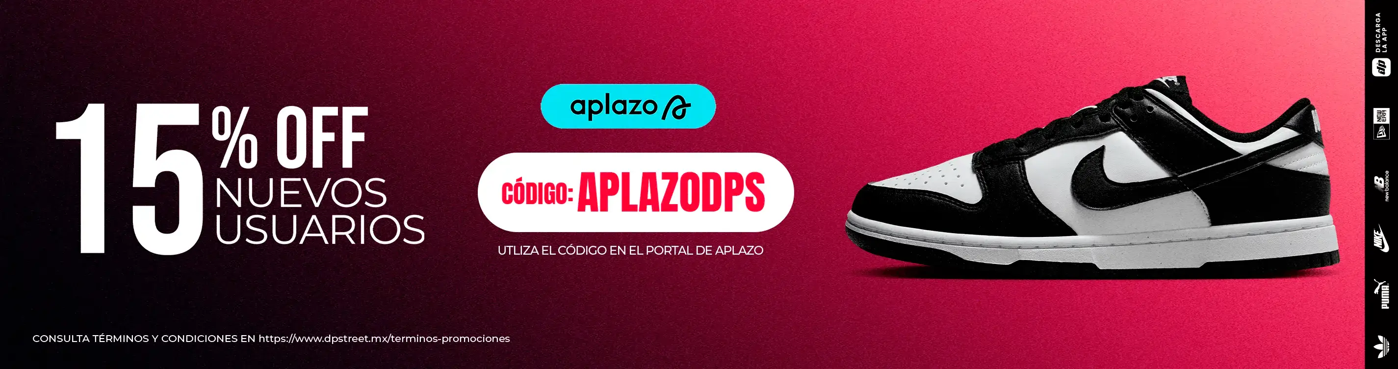 15% OFF Aplazo