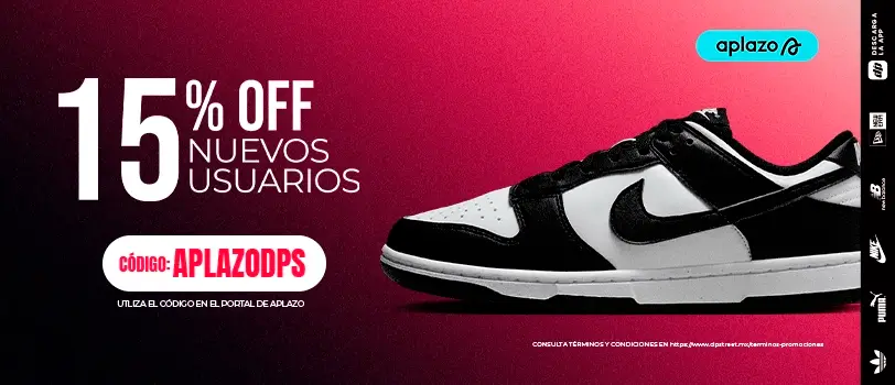 15% OFF Aplazo