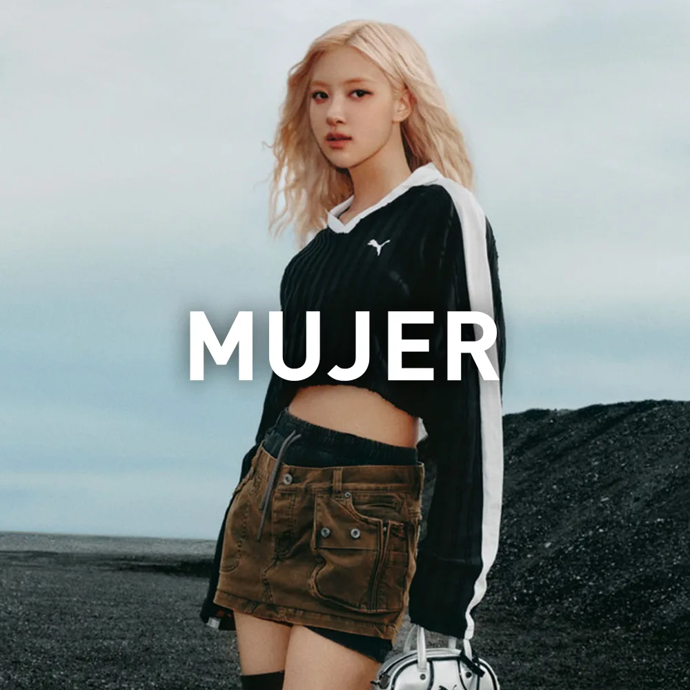 Rosé Posando con ropa Puma