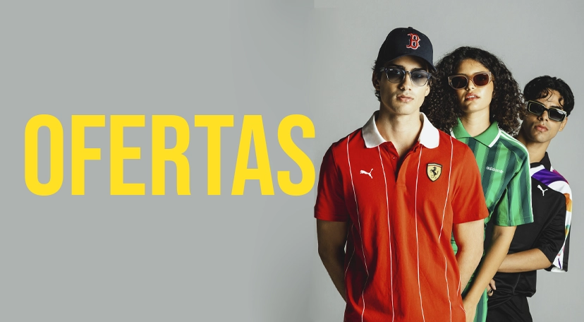 Ofertas y promociones en tenis, ropa y accesorios