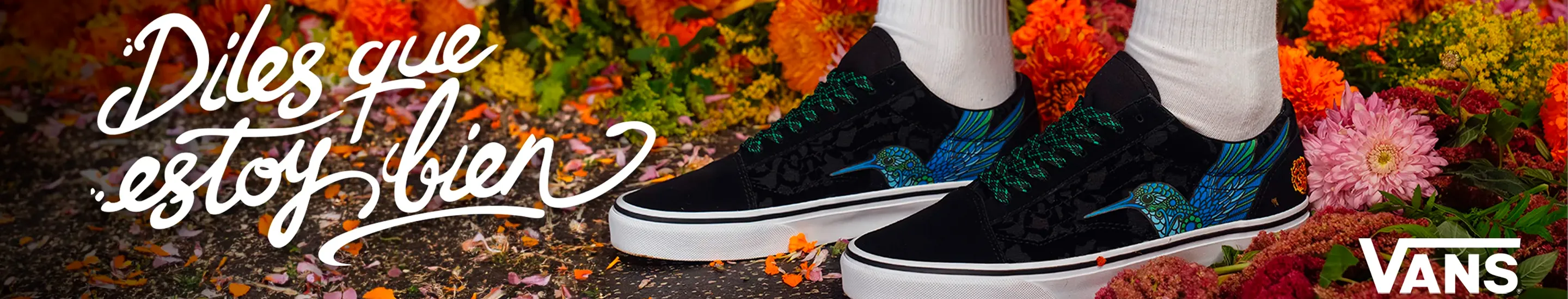 Colección de tenis Vans día de muertos