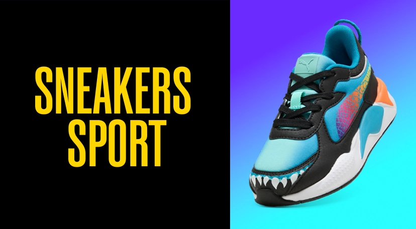 Tenis deportivos para niños y jóvenes