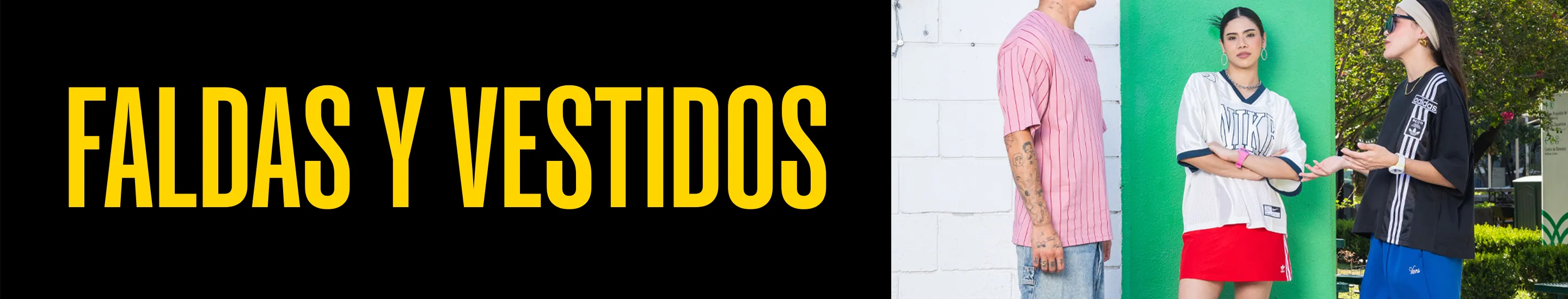 Faldas y vestidos para mujer