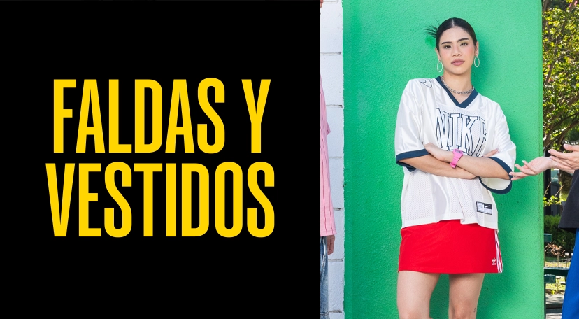 Faldas y vestidos para mujer