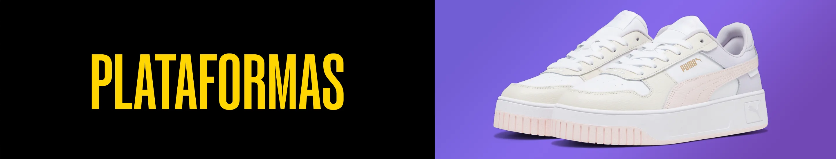 Sneakers de plataforma para mujeres