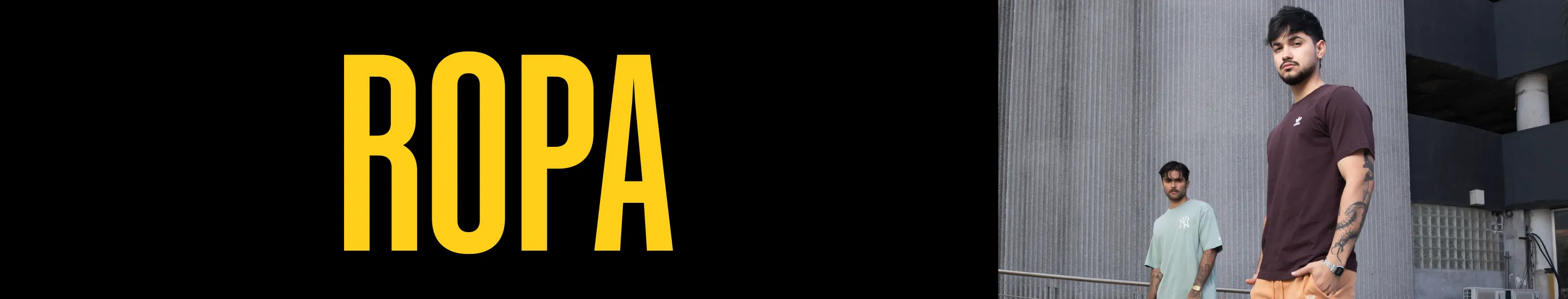 Nueva ropa para hombre