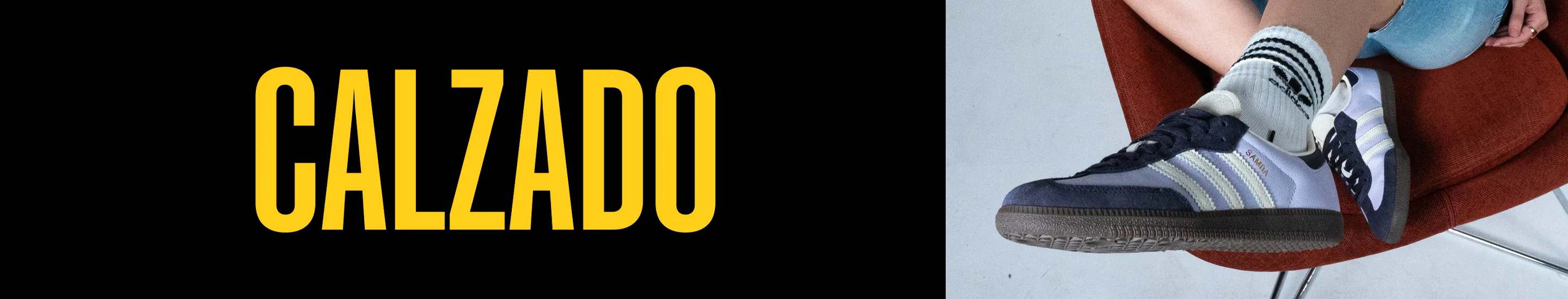 Nuevo calzado para joven