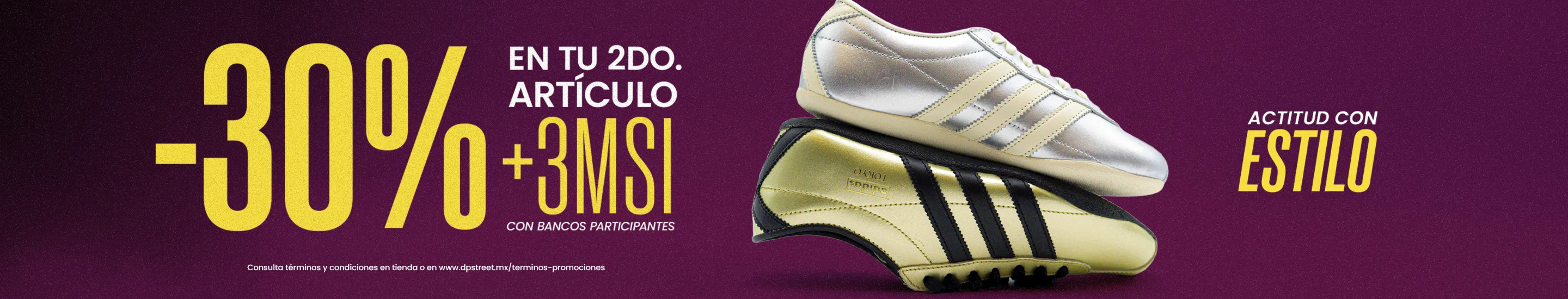 30% de descuento en tu segundo artículo