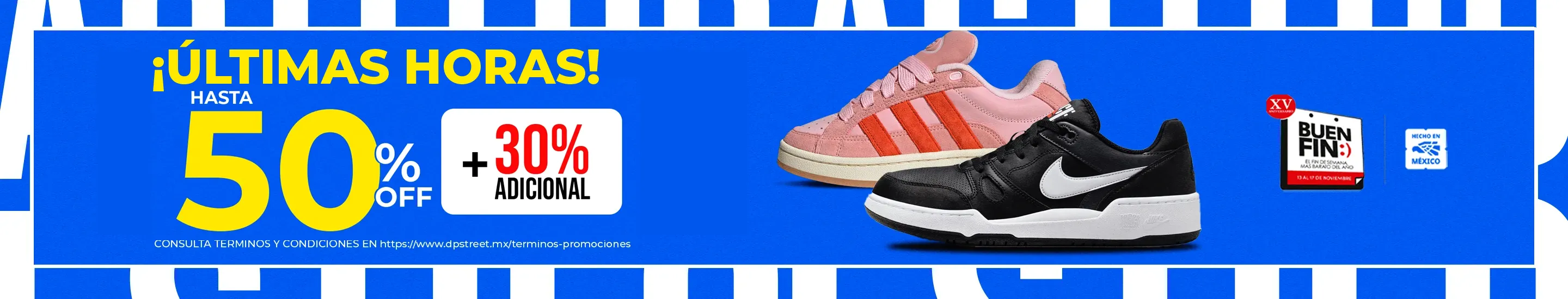 Tenis, ropa y accesorios con hasta 50% de descuento