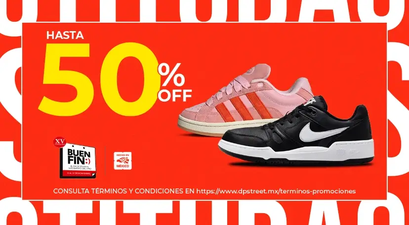Tenis, ropa y accesorios con hasta 50% de descuento