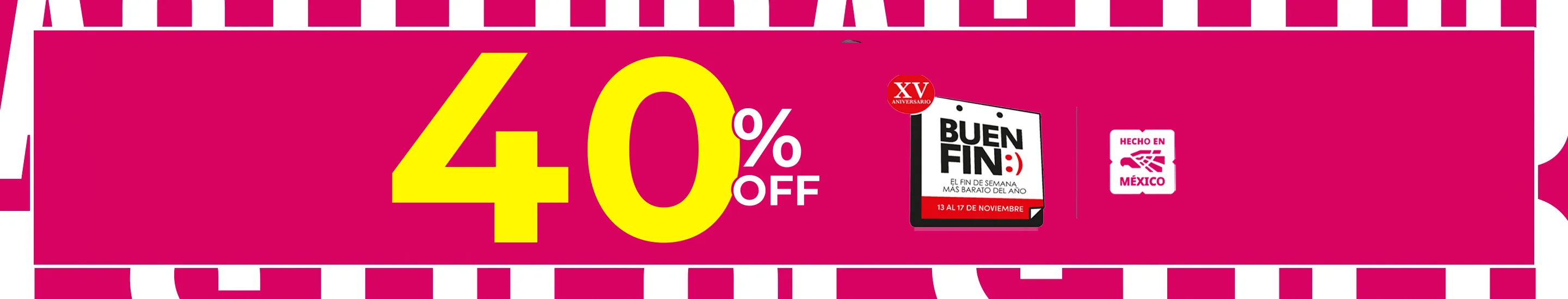 Tenis, ropa y accesorios con 40% de descuento