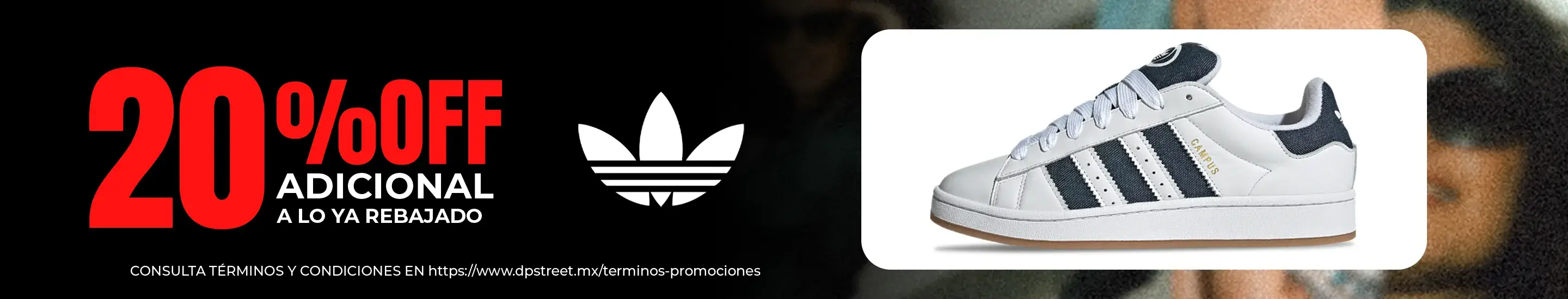 Hasta 20% off en productos seleccionados de la marca adidas | Tenis, ropa y mochilas