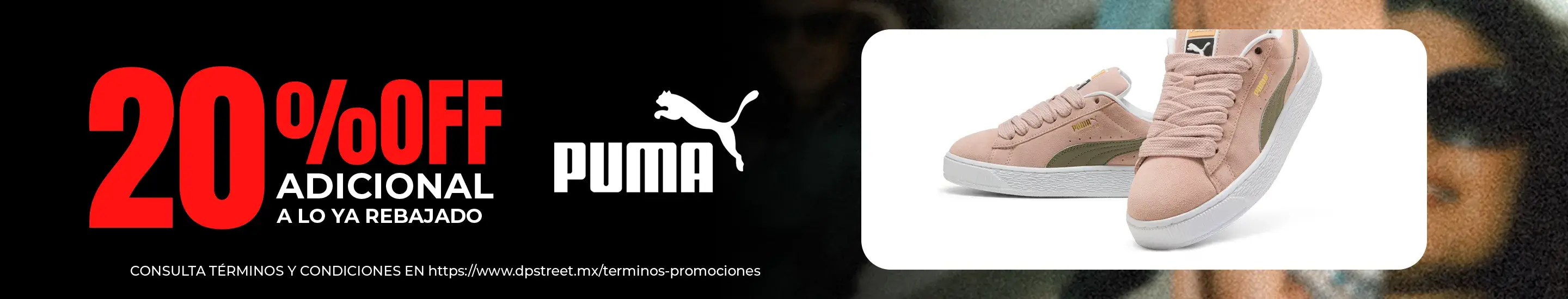 Hasta 20% off en productos seleccionados de la marca Puma | Tenis, ropa y mochilas