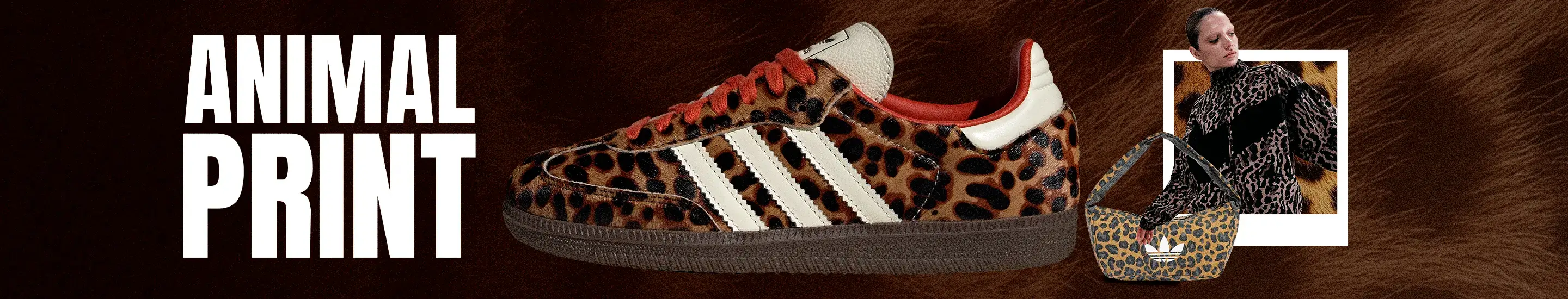 Colección de ropa y tenis animal print