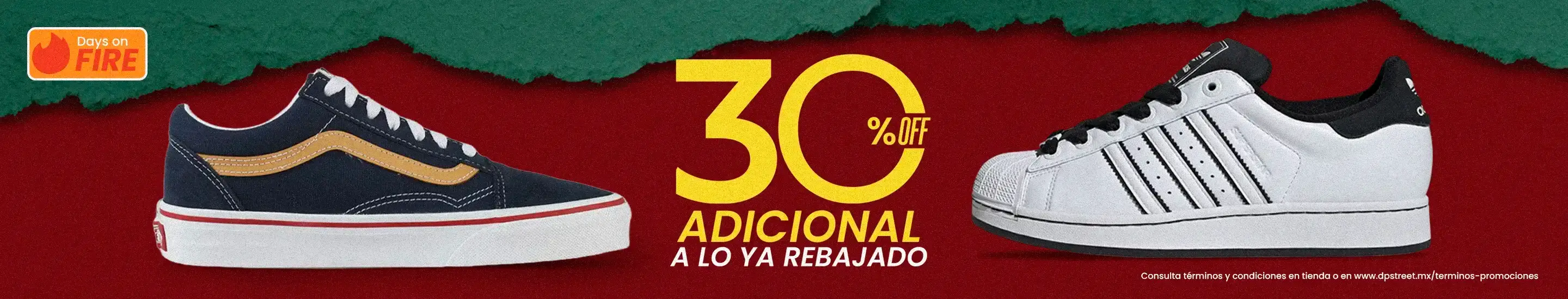 20% de descuento adicional a lo ya rebajado