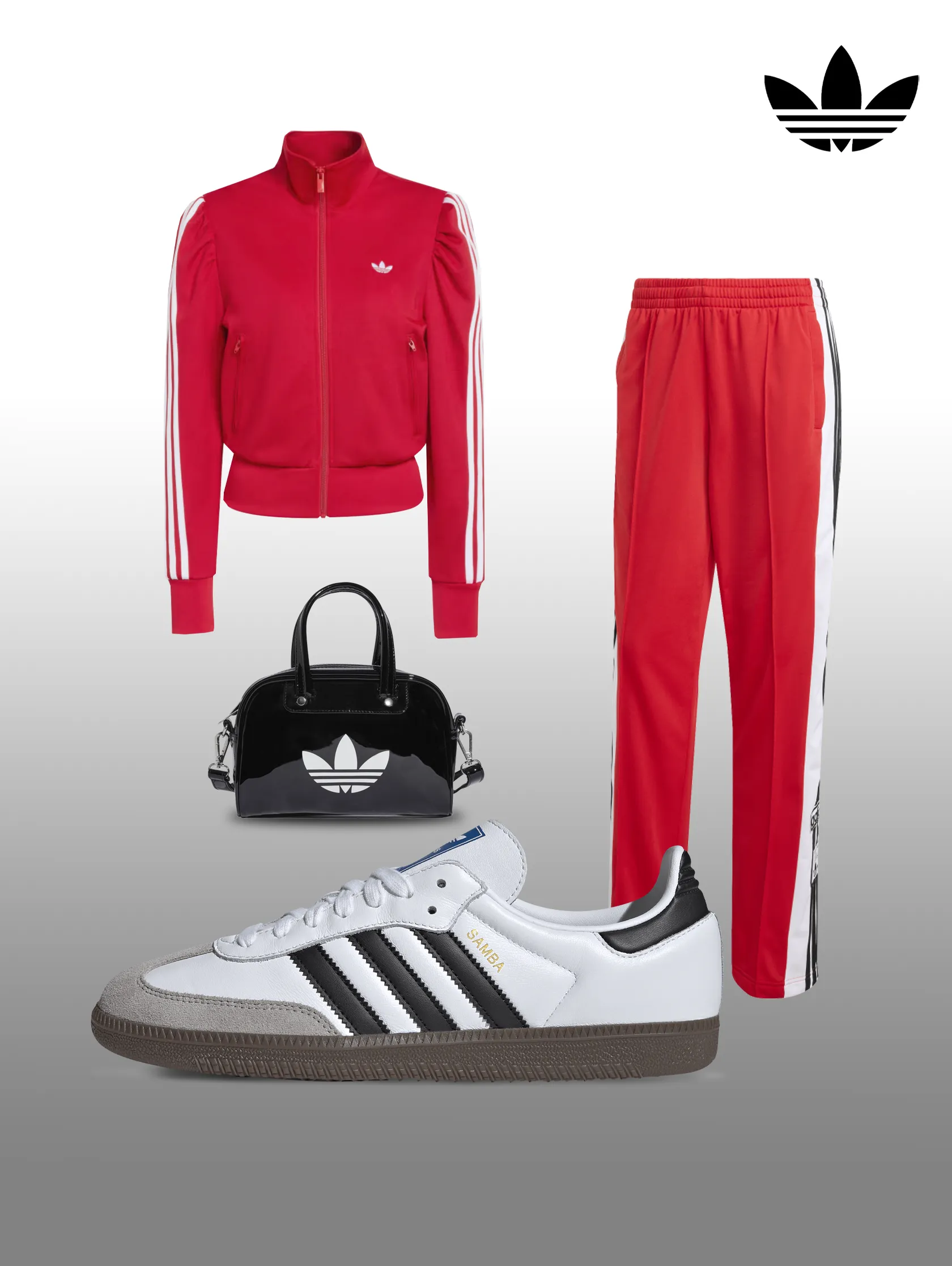 Conjunto completo adidas mujer
