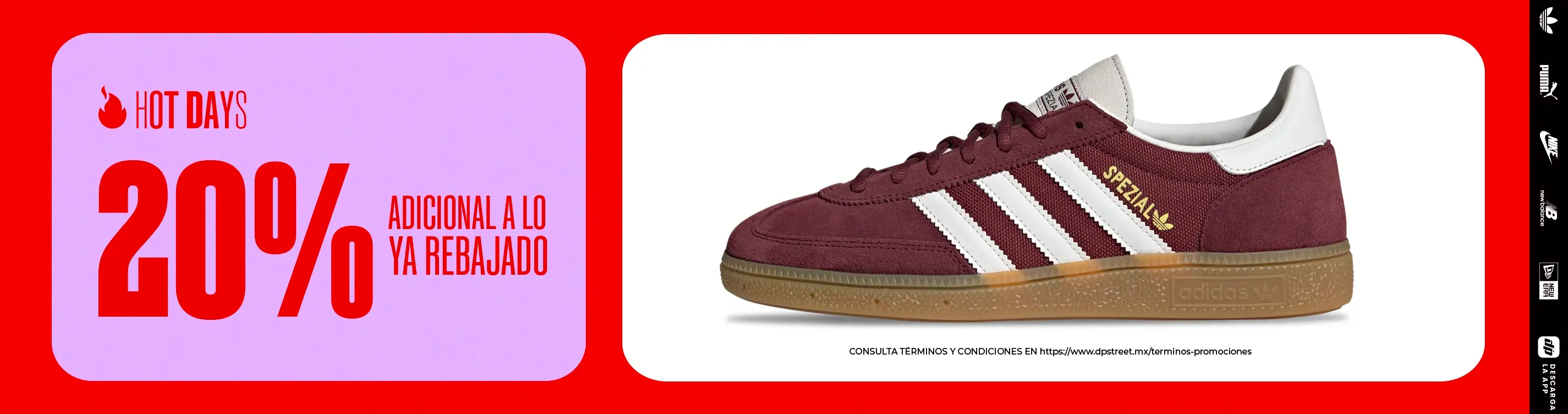 Hot Days 20% adicional