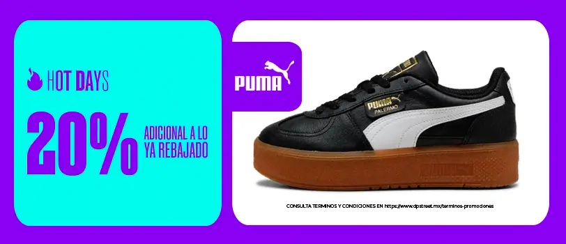 Hot Days 20% adicional Puma