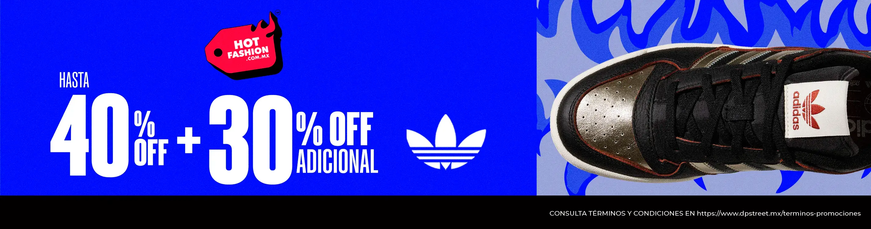 HotFashion - Hasta 30% off en tu segundo artículo adidas