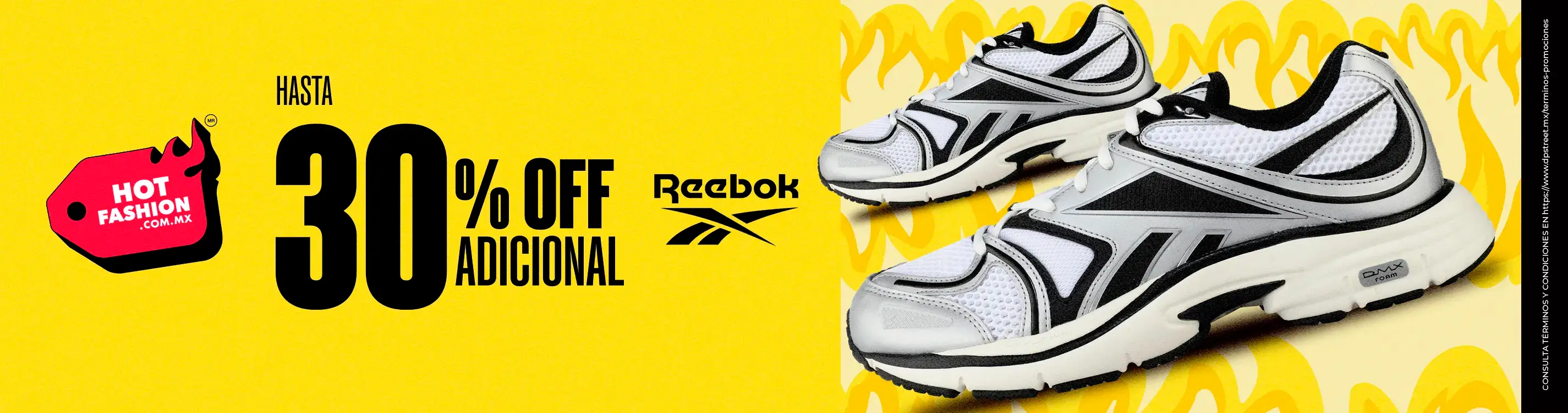 HotFashion - 30% Adicional Reebok