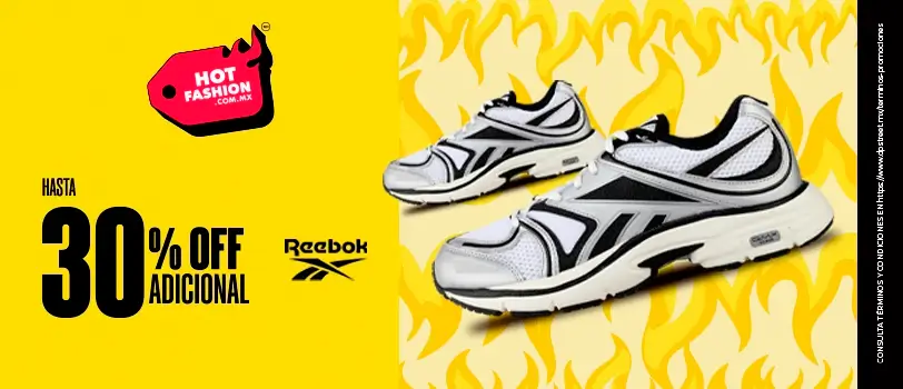 HotFashion - 30% Adicional Reebok