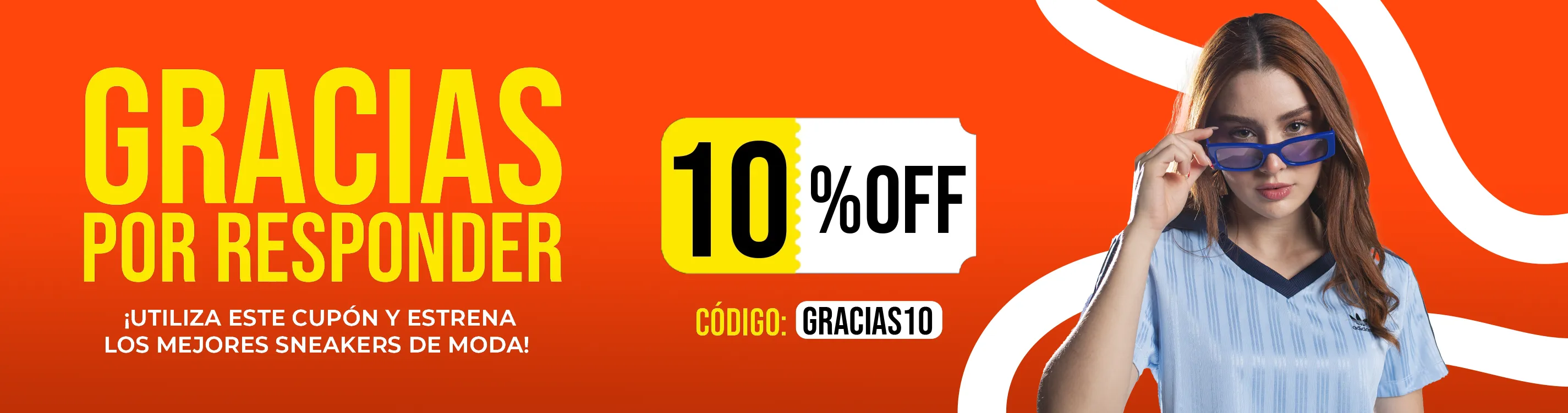 Banner cupón: Gracias10