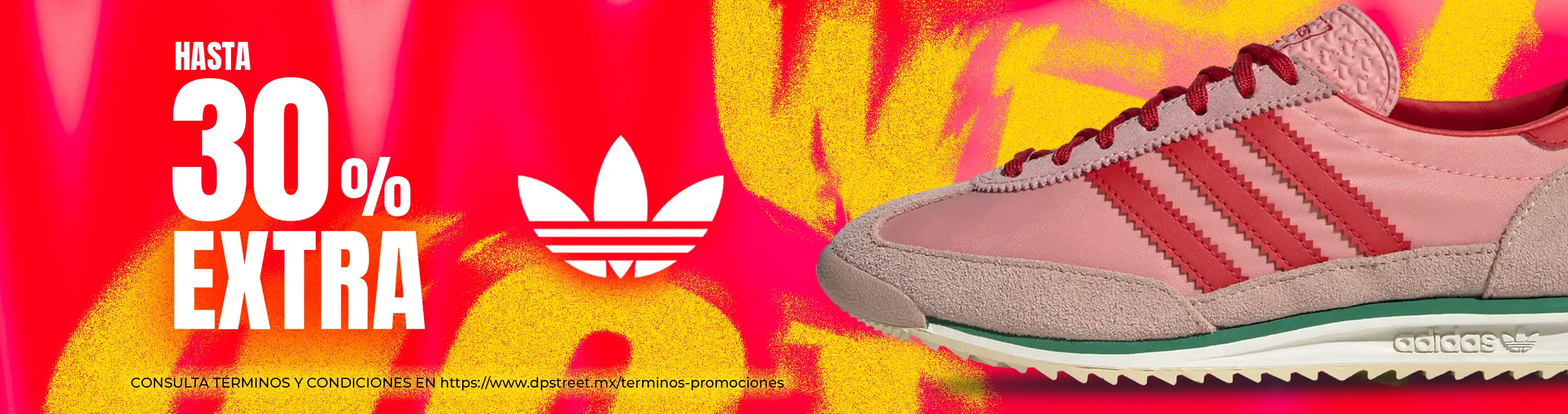 Hot Week - Hasta 30% adicional de descuento en adidas