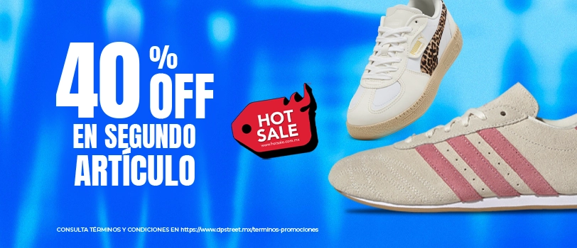 40% Off En el segundo par de tenis