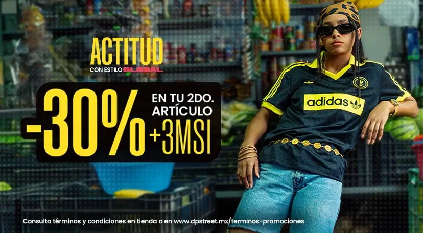 30% de descuento en tu segundo artículo