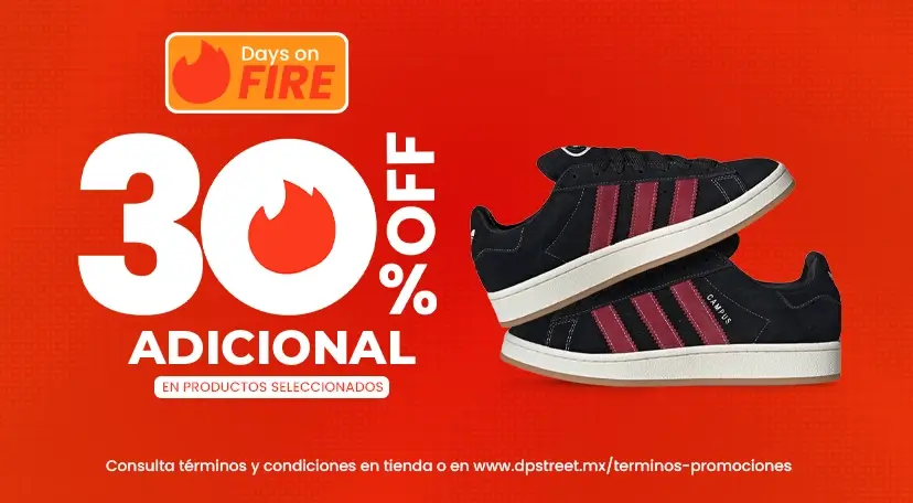 30% de descuento adicional a lo ya rebajado