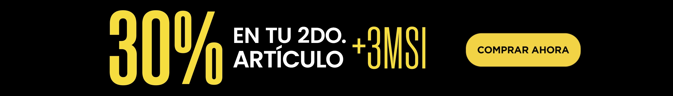 SHA - 30% Off en tu segundo artículo