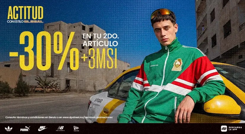 30% de descuento en tu segundo artículo