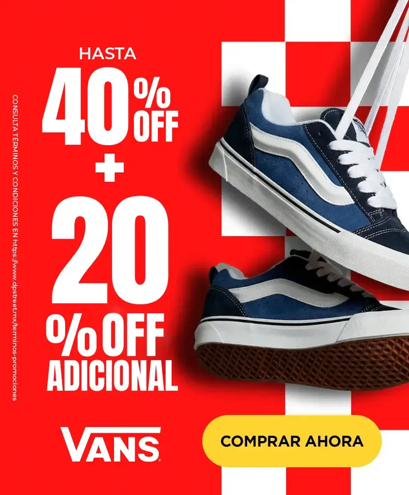 HA - HASTA 40% DE DESCUENTO EN VANS
