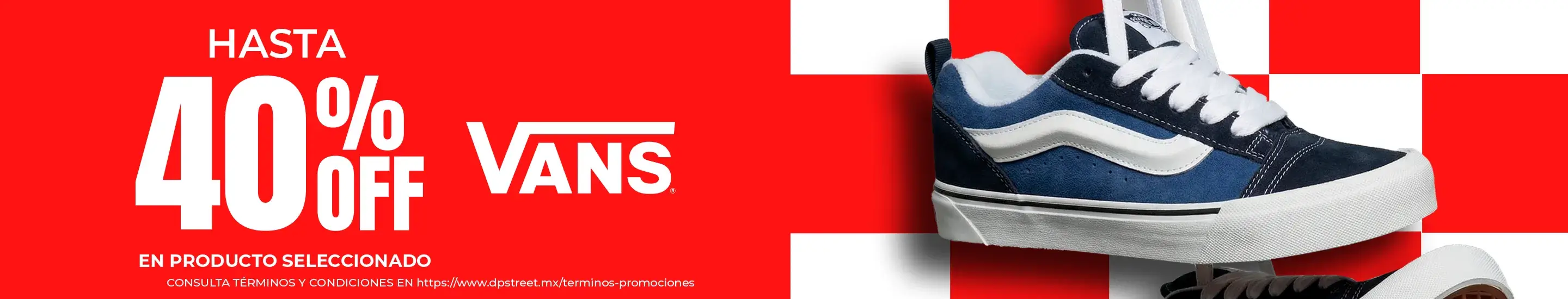 HA - HASTA 40% DE DESCUENTO EN VANS