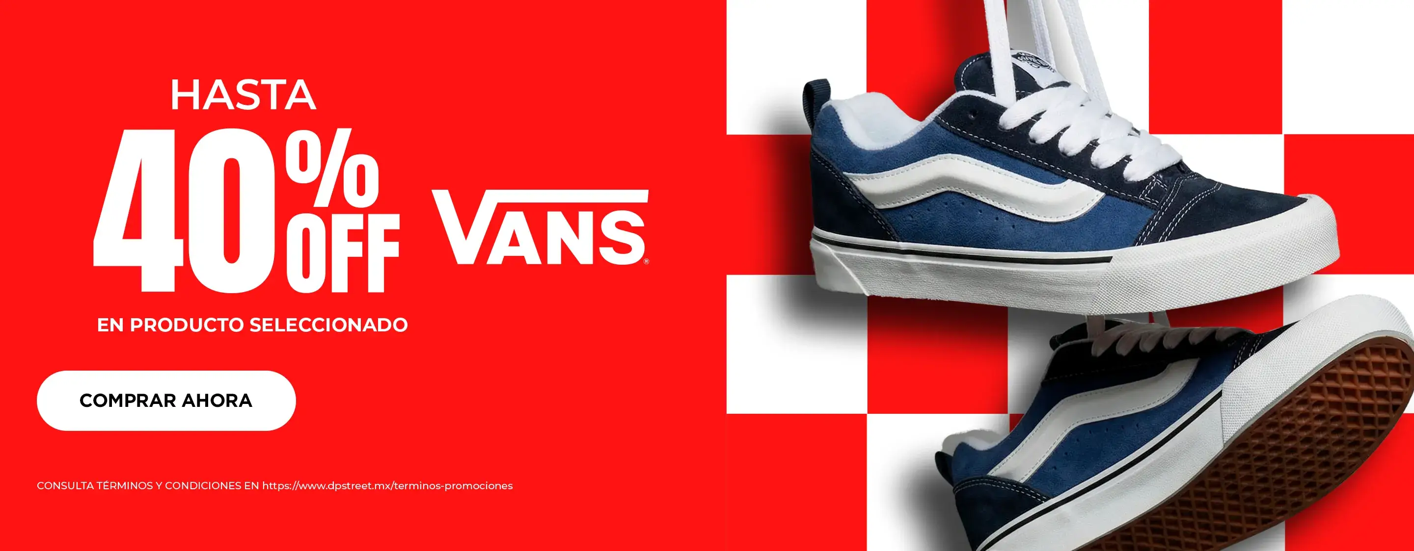 HA - HASTA 40% DE DESCUENTO EN VANS