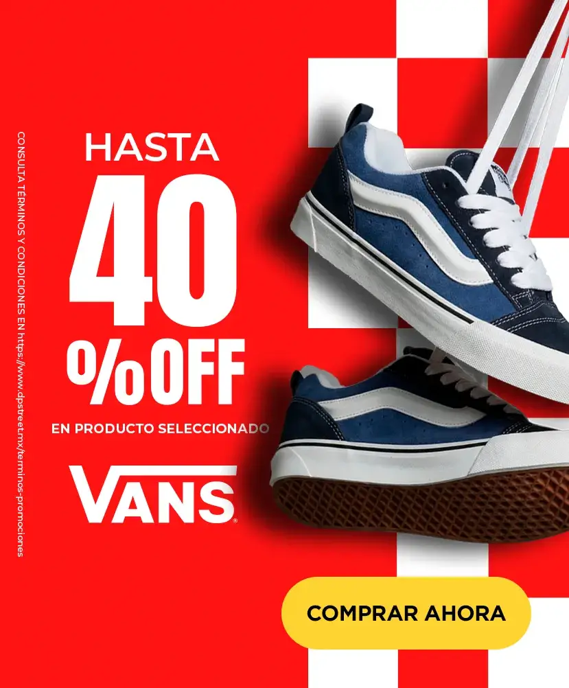 HA - HASTA 40% DE DESCUENTO EN VANS