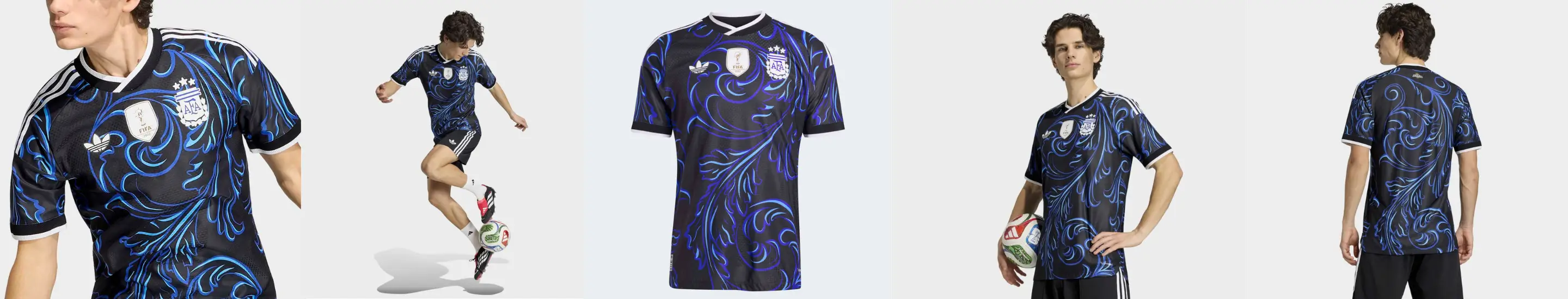 Jersey adidas Argentina Away Mundial 2026 Authentic Hombre