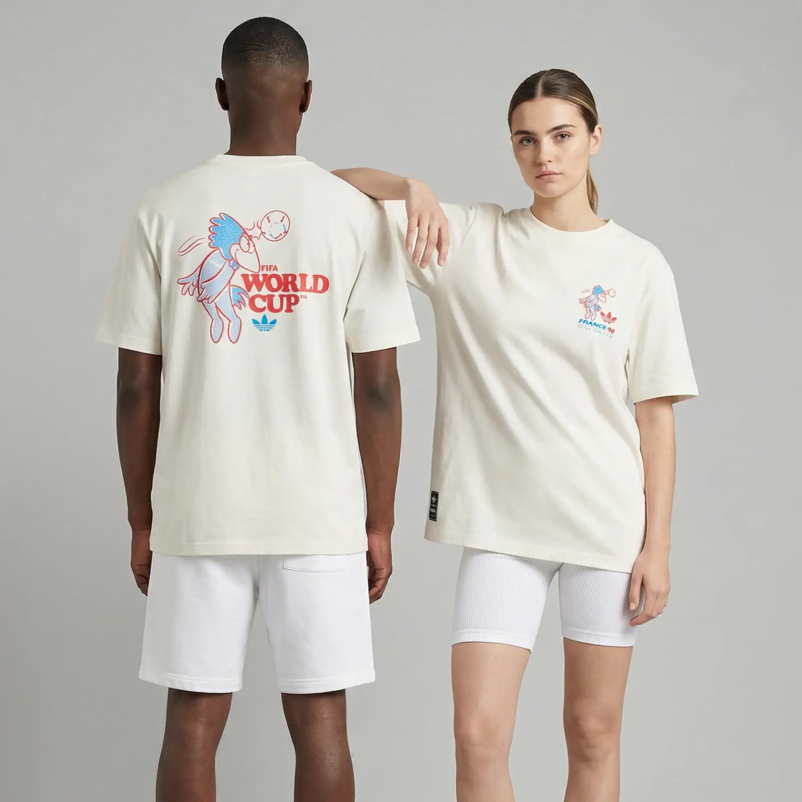 Playera adidas Mascotas mundialistas