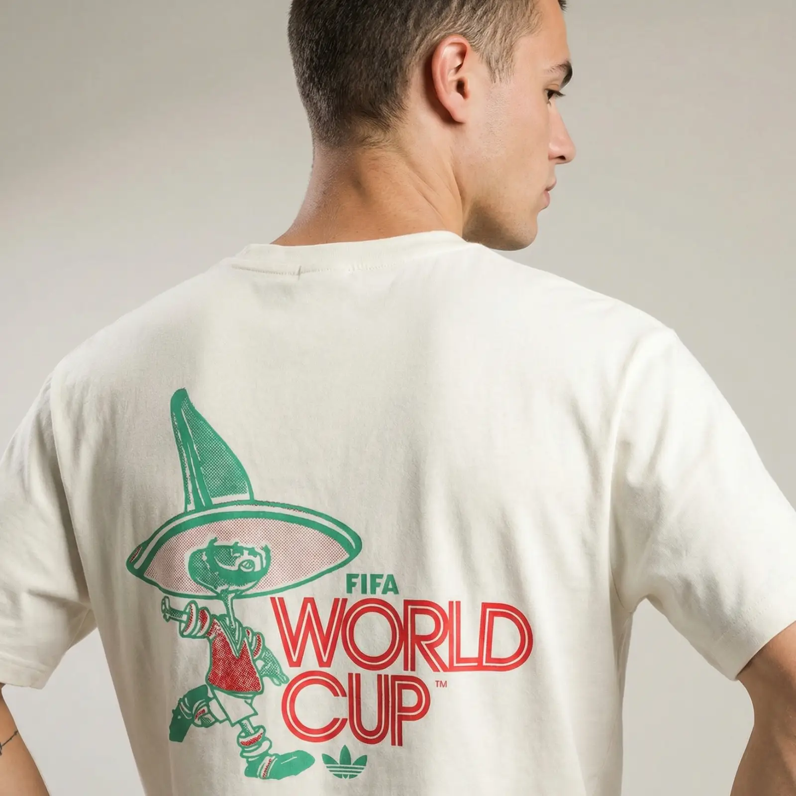 Playera adidas Mascotas mundialistas