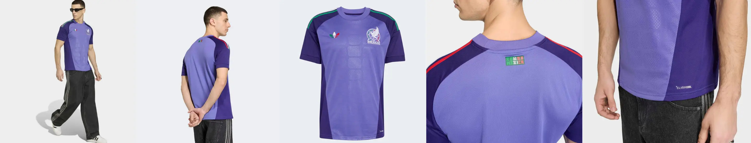 Jersey adidas México Away Mundial 2026 Portero Hombre