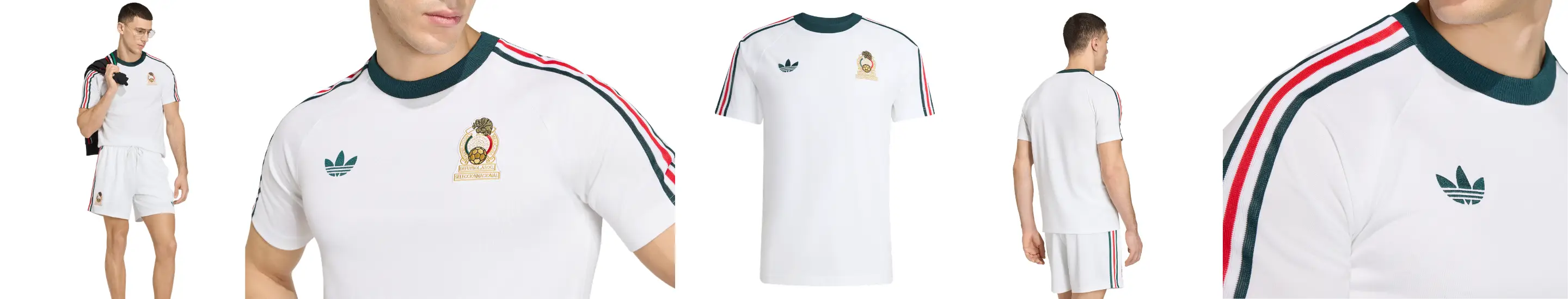 Playera adidas México Originals Mundial 2026 Hombre