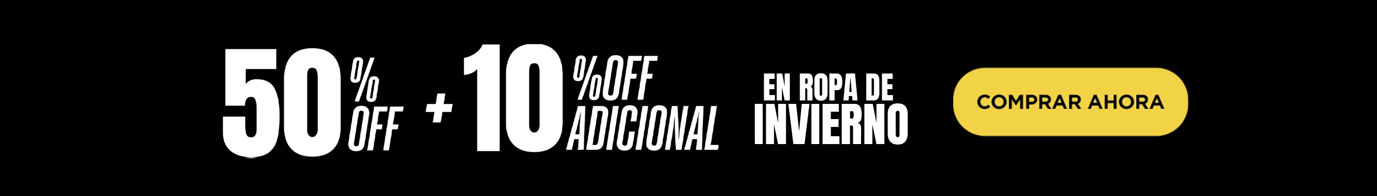 SHA - 50% de descuento en ropa de invierno