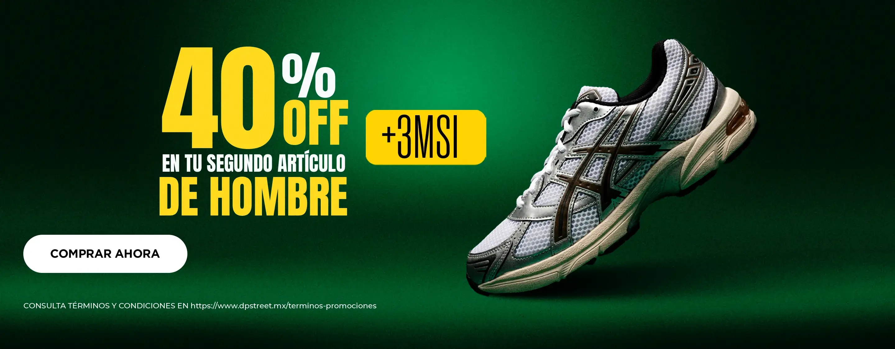 HA - 40% de descuento en productos seleccionados para hombres