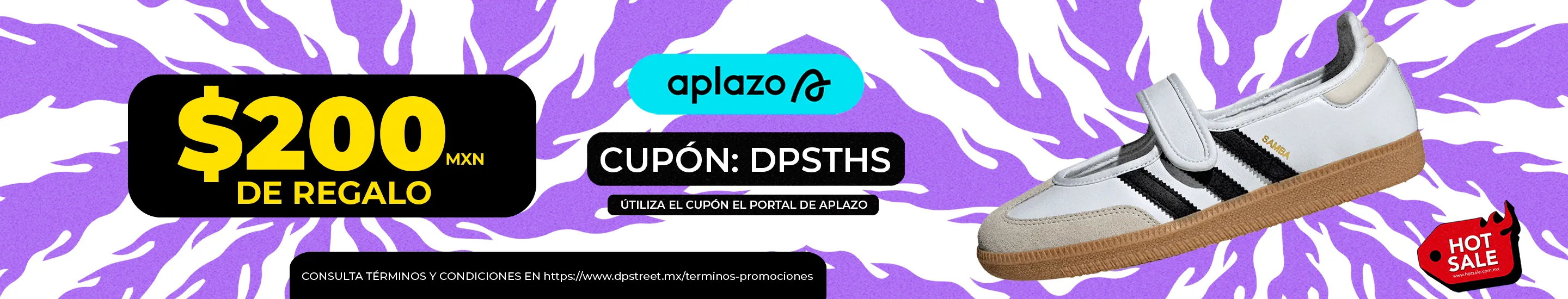 Hot Sale: $200 de regalo con aplazo