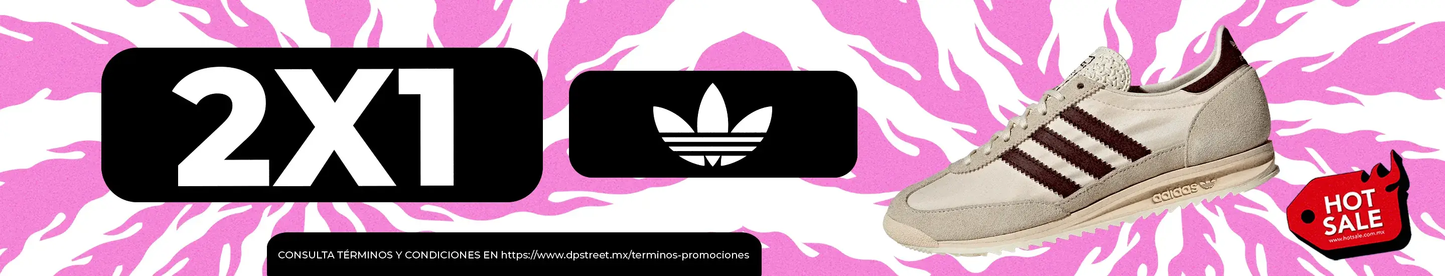 Hot Sale: 2x1 en adidas