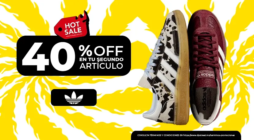 Hot Sale 2026 - 40% Off en tu segundo artículo adidas