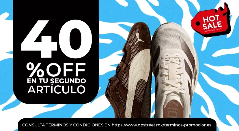 Hot Sale 2026 - 40% OFF en tu segundo artículo