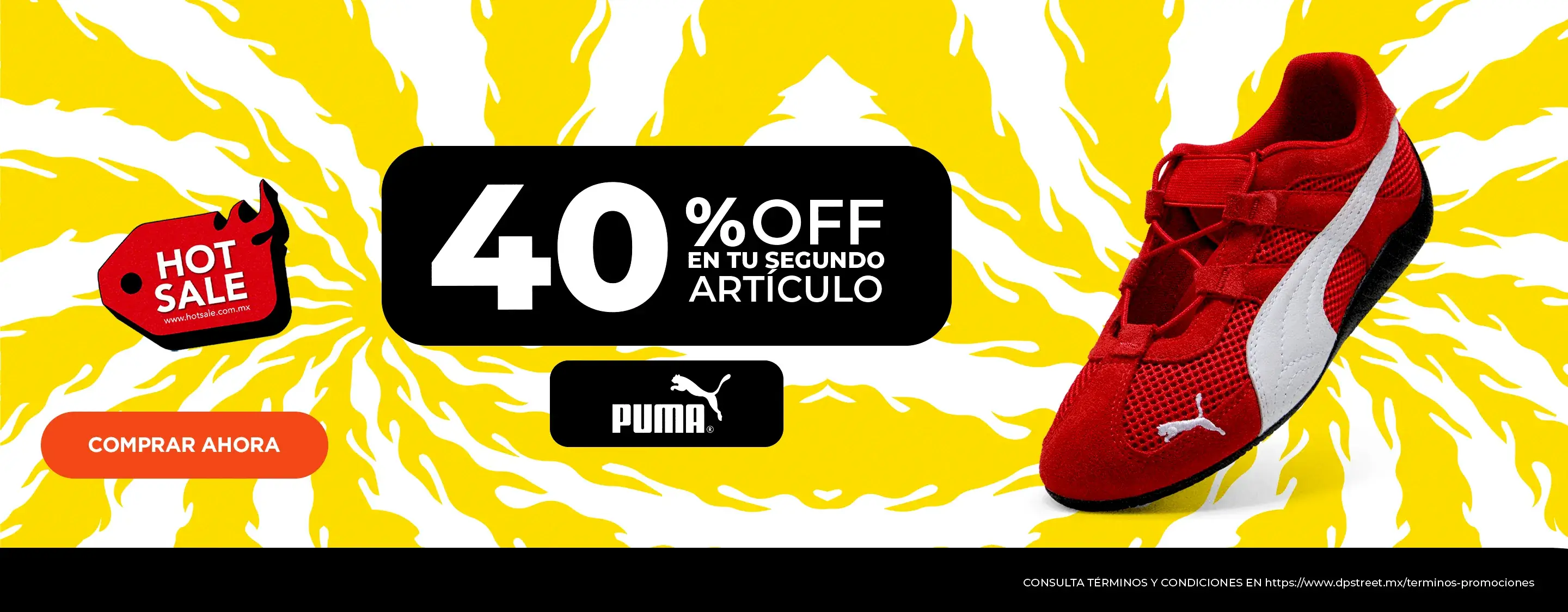 HA - 40% Off en tu segundo artículo Puma