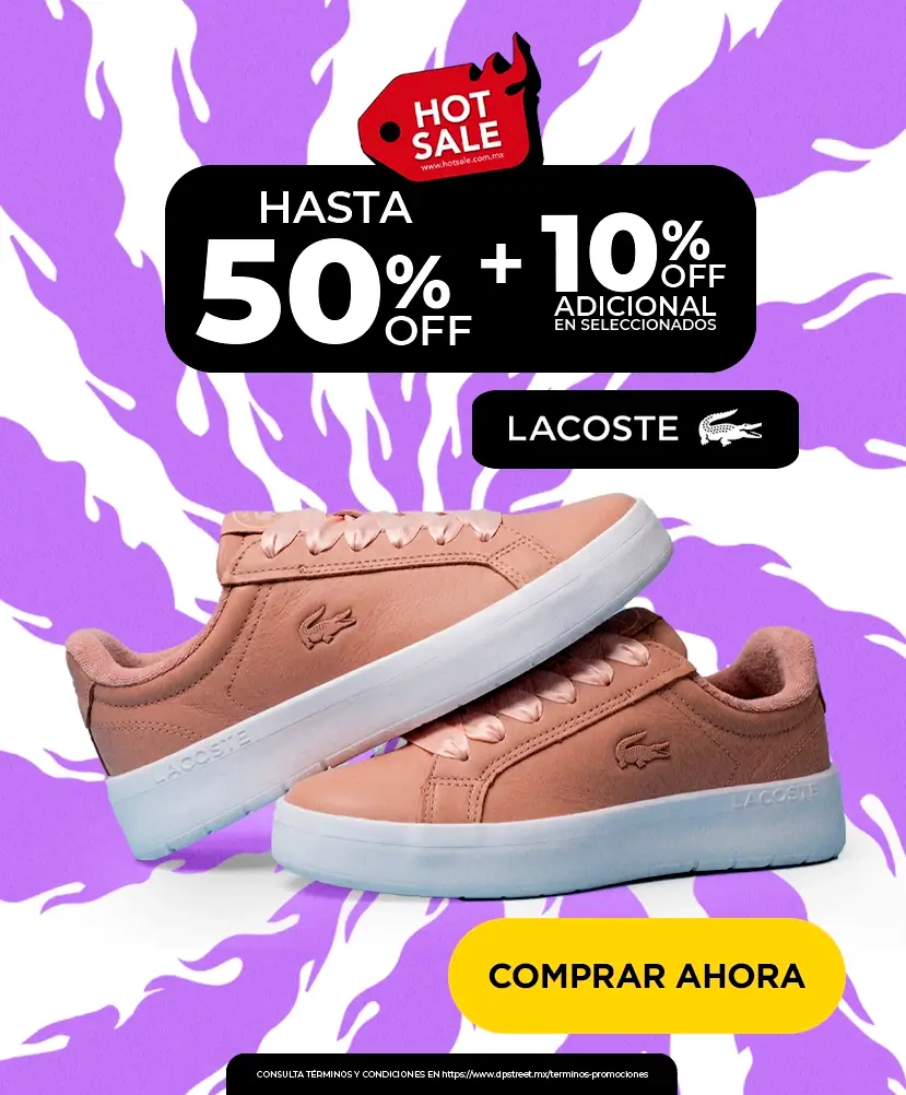 HA - 50% OFF + 10% Adicional en productos Lacoste