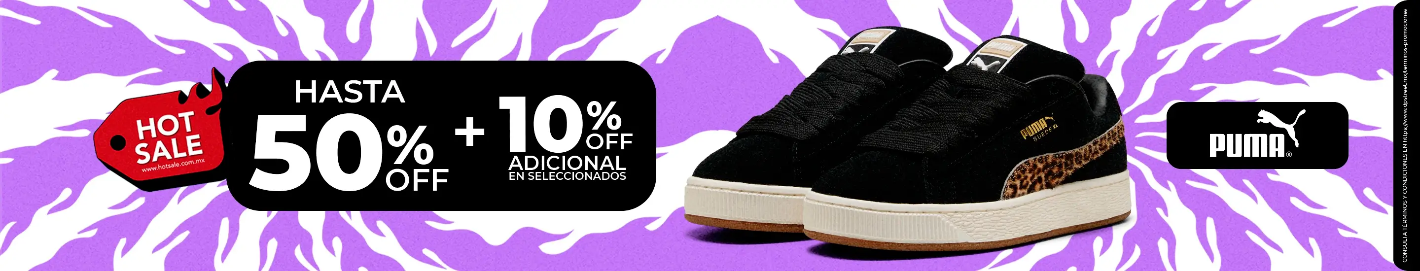 Hot Sale 2026 - 50% + 10% Off en Puma